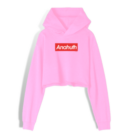 Anahuth - Women's Kannada Crop Hoodie