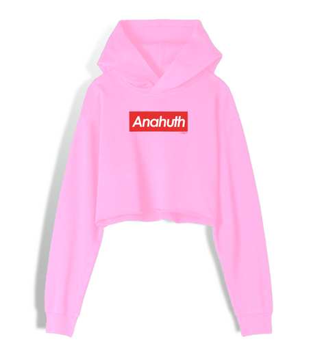 Anahuth - Women's Kannada Crop Hoodie