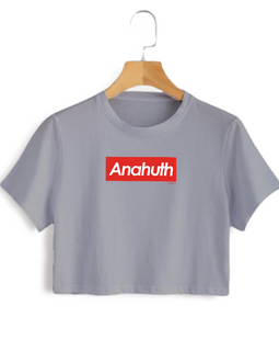 Anahuth - Women's Kannada Crop Top