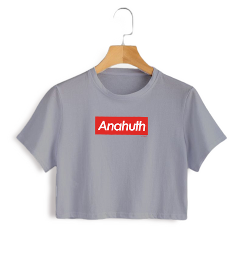 Anahuth - Women's Kannada Crop Top