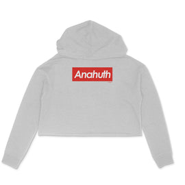 Anahuth - Women's Kannada Crop Hoodie