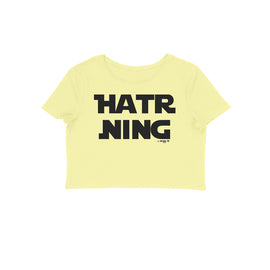 Hatr Ning - Kannada Crop Top