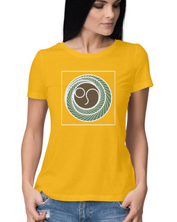 "A" akshara  - WOMEN'S KANNADA T-SHIRT