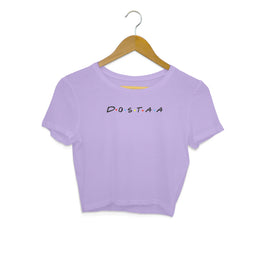 Dostaa crop top | Friends crop top | Kannada crop top