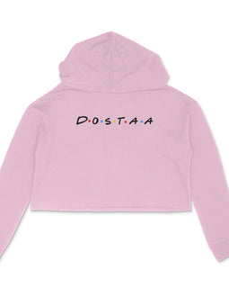 Dostaa crop Hoodie | Friends crop Hoodie | Kannada crop Hoodies